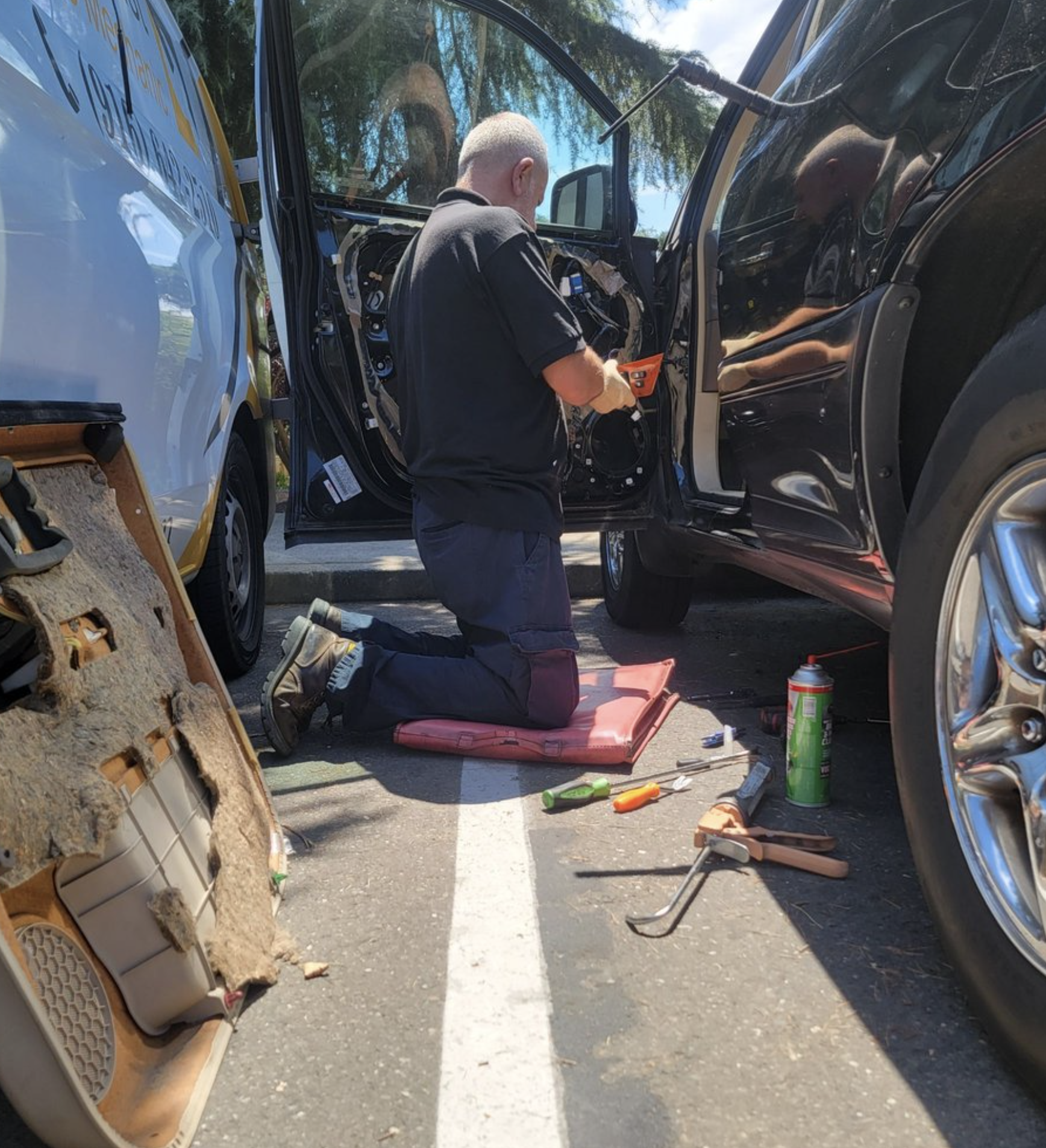 showing mobile mechanic Fontana, CA