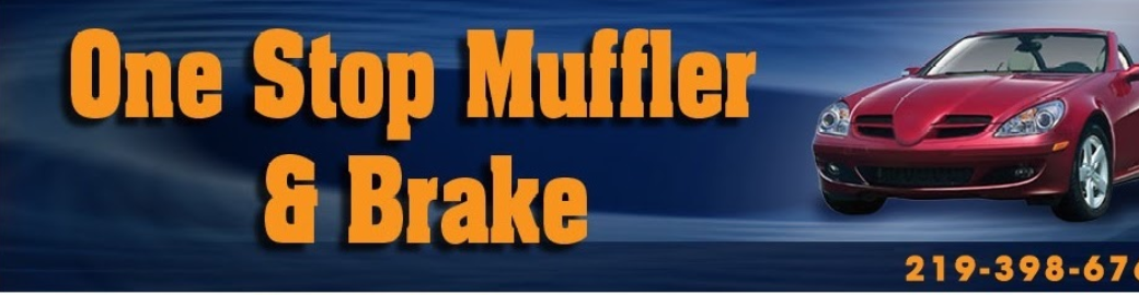 One Stop Muffler & Brake homepage screenshot